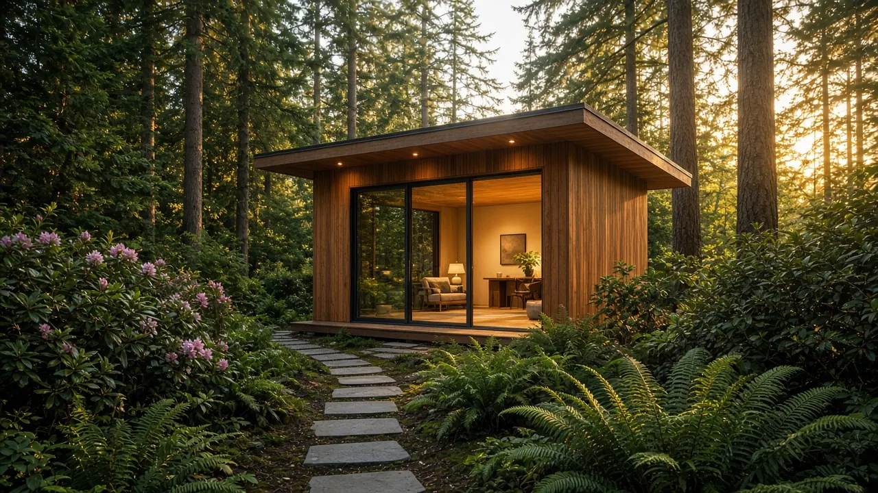 Design concept: Custom garden shed and studio